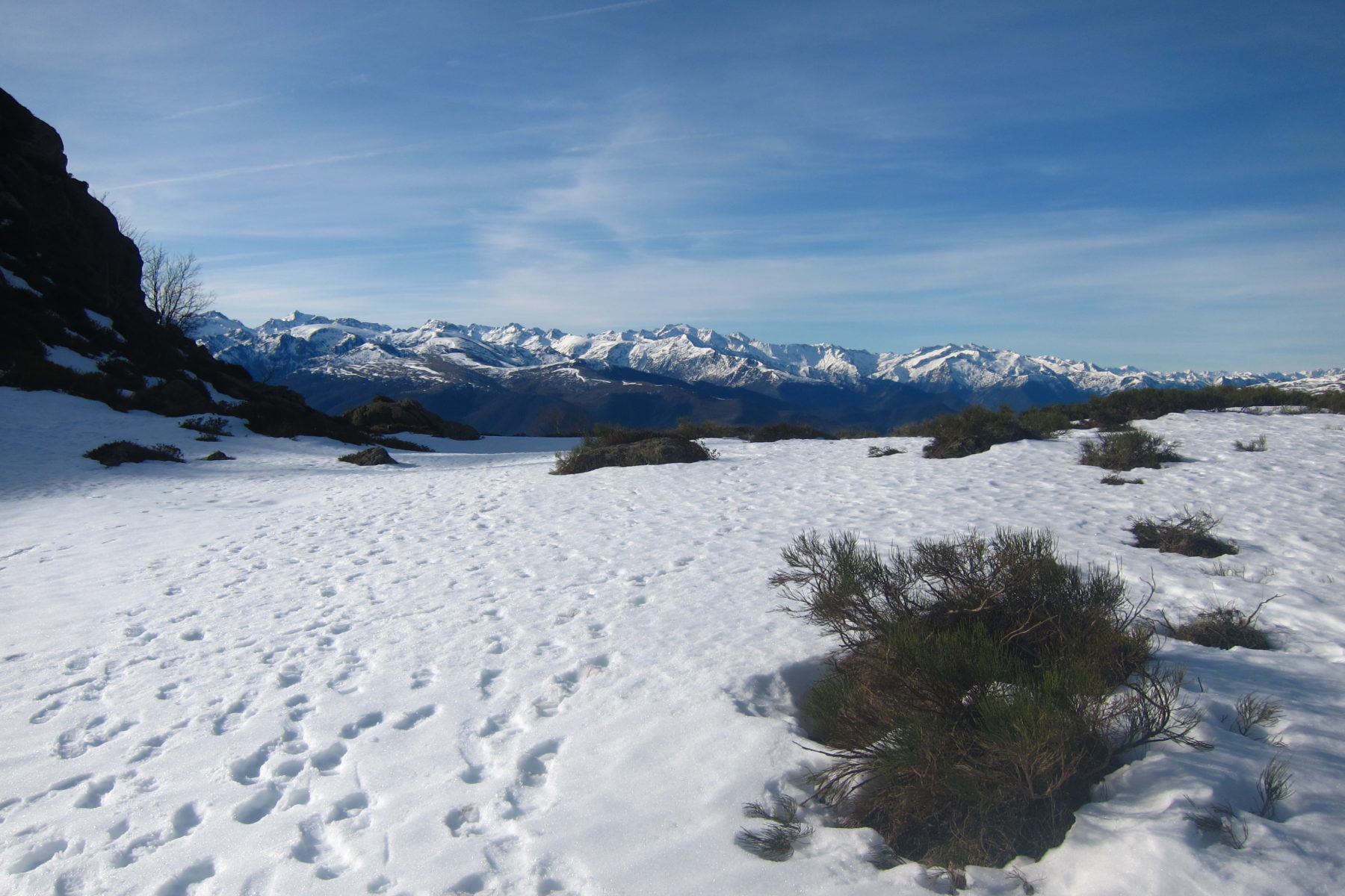 Photo de la randonnée hivernale à l'étang d'Appy